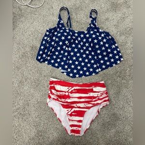 🚨MERICA 2 pc Swim Suit Size XL NWOT